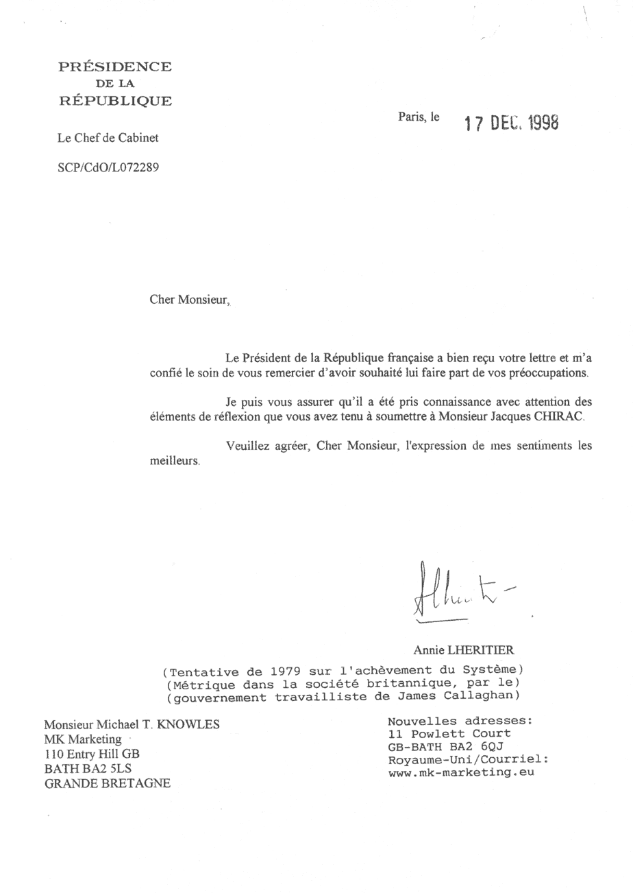 Acknowledgement Letter 80