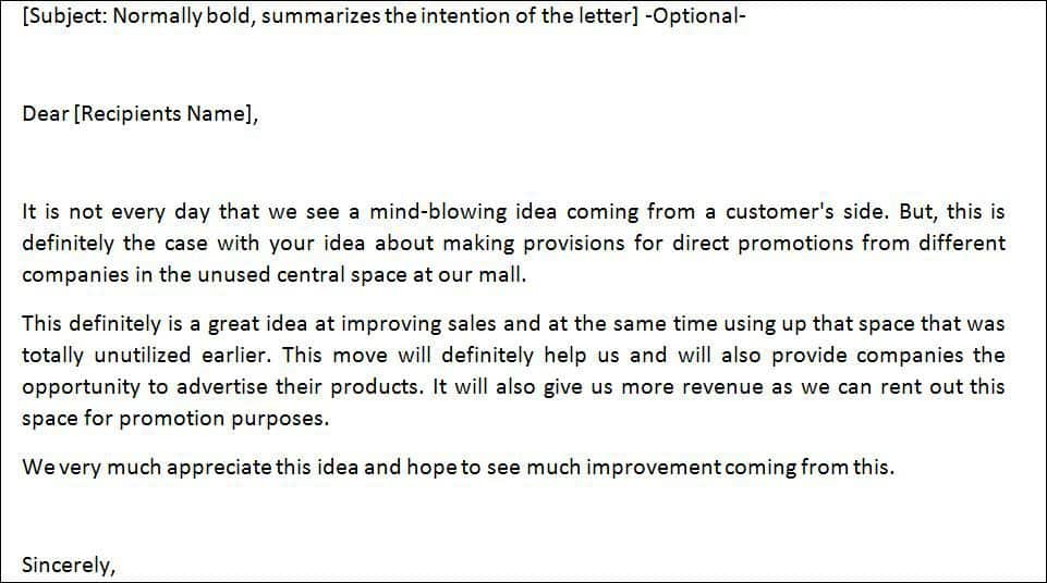 Admiration Letter 60