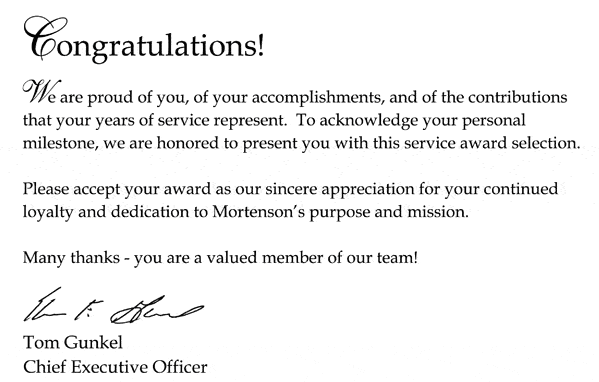 Employee Appreciation Letter Samples from www.sampleletterword.com