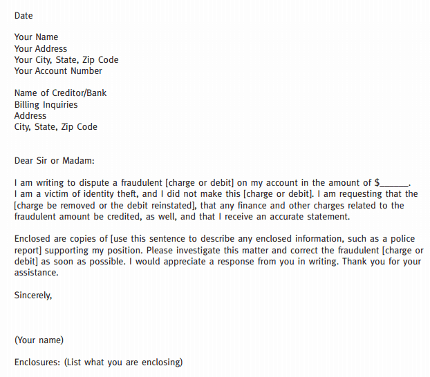Disagreement Letter 40