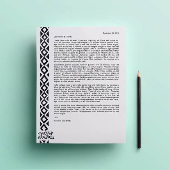 Holiday Letter 50