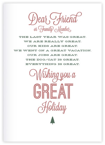Holiday Letter 70