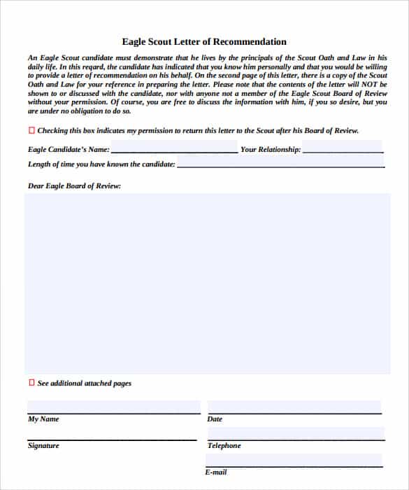 Letter Of Recommendation Sample 009