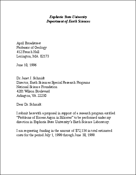 Letter Of Transmittal 001