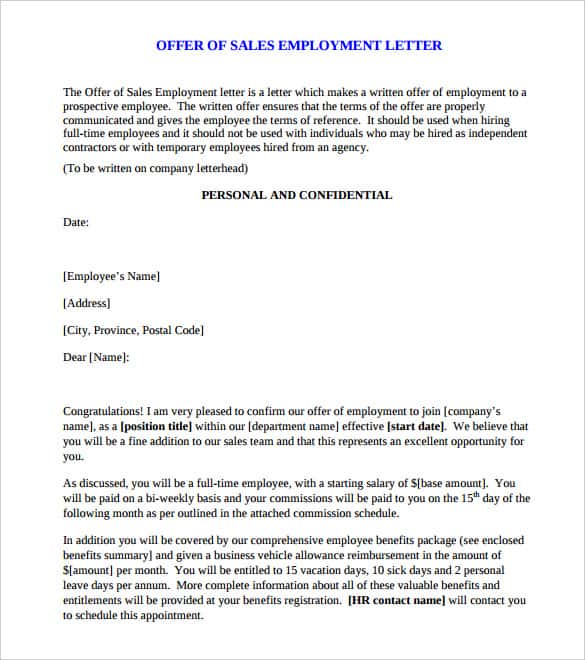 sample sales letter 009.