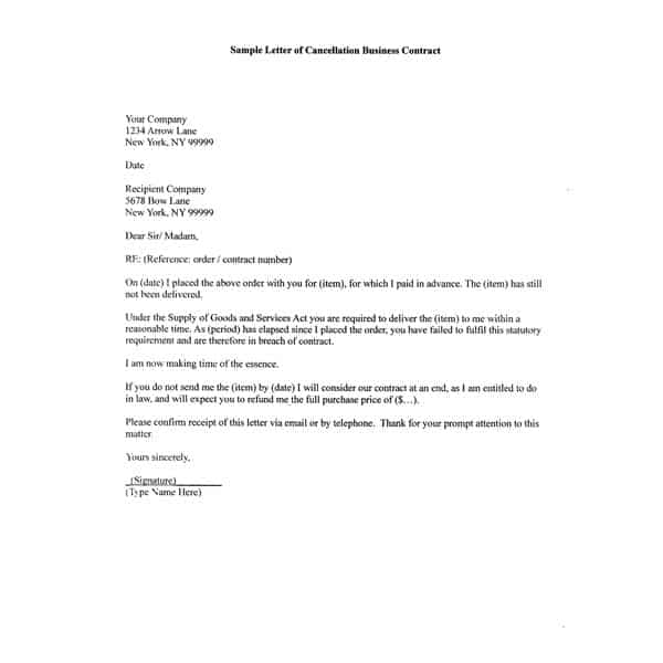 Termination Legal Services Letter from www.sampleletterword.com