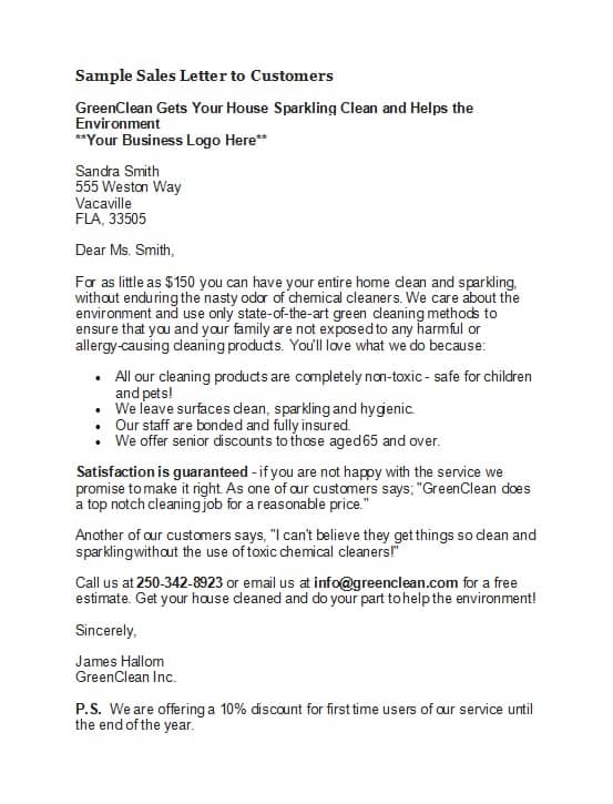 Business Sales Letter Sample from www.sampleletterword.com