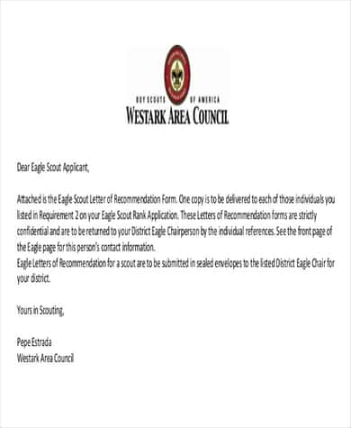 Eagle Scout Reference Letter Template from www.sampleletterword.com