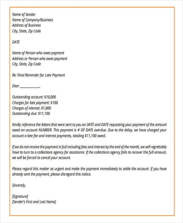 Request Letter Format Sample For Business